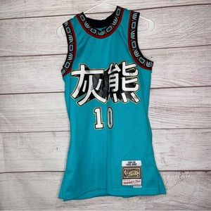 Vancouver Grizzlies Mike Bibby 1998-1999 Chinese New Year Mens Jersey